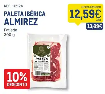 Makro Paleta ibérica almirez promoção