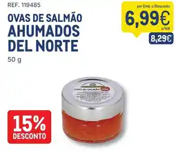 Makro ovas de salmão promoção