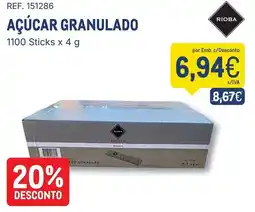 Makro Açúcar granulado rioba promoção