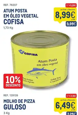 Makro Atum posta em óleo vegetal cofisa promoção