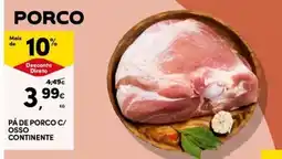 Continente Bom dia Pá de porco c/ osso continente promoção