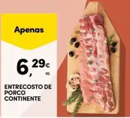 Continente Bom dia Entrecosto de porco continente promoção
