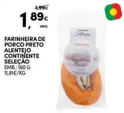 Continente Bom dia Farinheira de porco preto alentejo continente seleção promoção