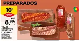 Continente Bom dia Tira de entrecosto marinada continentemexicana/provençal (embalado) promoção
