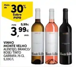 Continente Bom dia Vinho Monte Velho promoção