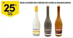 Continente Bom dia nos licores em creme da marca amarguinha promoção