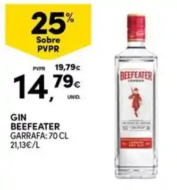 Continente Bom dia gin beefeater promoção