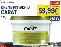Makro Creme pistachio carat promoção