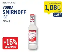 Makro Vodka smirnoff ice promoção