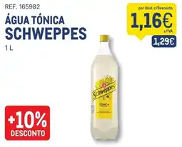 Makro Água tônica schweppes promoção