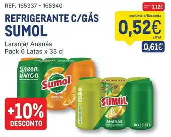 Makro Refrigerante c/gás sumol promoção