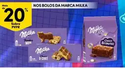 Continente Bom dia Milka nos bolos da marca milka promoção