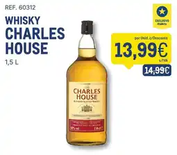 Makro whisky charles house promoção