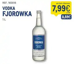 Makro Vodka fjorowka promoção