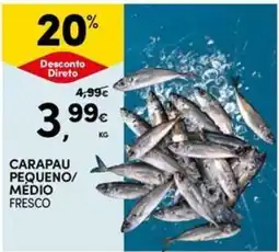 Continente Bom dia Carapau pequeno/ médio fresco promoção