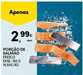 Continente Bom dia Porção de salmão fresco promoção
