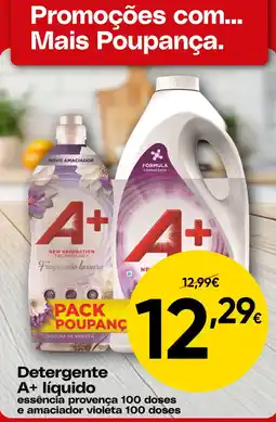 Froiz Detergente A+ líquido promoção