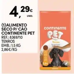 Continente Bom dia alimento seco p/ cão continente pet promoção