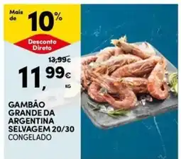 Continente Bom dia Gambão grande da argentina promoção