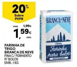 Continente Bom dia Farinha de trigo branca de neve promoção