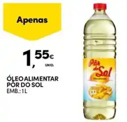 Continente Bom dia Óleo alimentar pôr do sol promoção