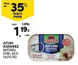 Continente Bom dia Atum ramirez natural promoção