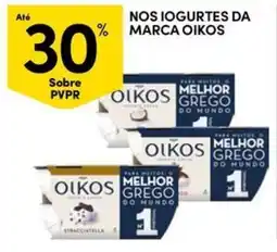 Continente Bom dia Iogurtes da marca Oikos promoção