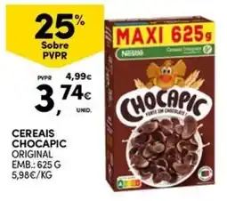 Continente Bom dia Cereais chocapic original promoção