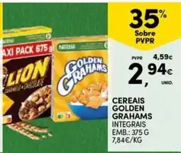 Continente Bom dia Cereais golden grahams integrais promoção