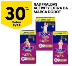 Continente Bom dia Fraldas activity extra da marca dodot promoção