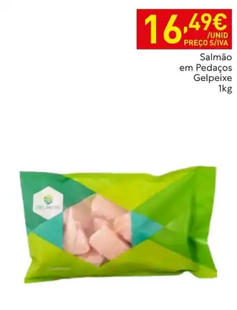 Salmão em pedaços gelpexe