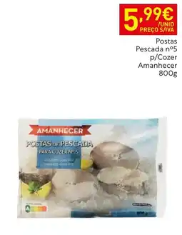 Recheio Postas de pescada para cozer nº 5 amanhecer promoção