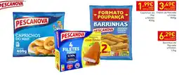 Recheio Pescanova barrinhas de pescada s/glúten promoção