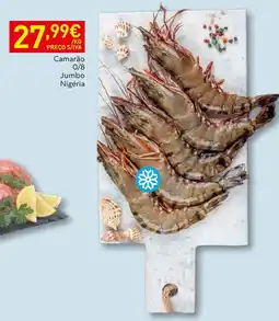 Recheio Camarão Jumbo promoção