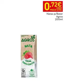 Recheio Natas p/bater Agros promoção