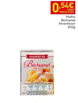 Recheio Molho béchamel amanhecer promoção