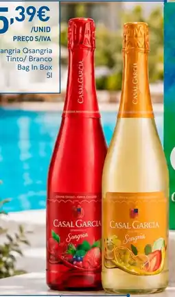 Recheio Casal Garcia Sangria promoção