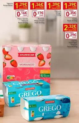 Recheio Iogurte líquido morango promoção