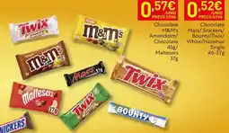Recheio Chocolate M&M's promoção