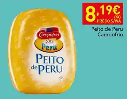 Recheio Peito de peru campofrio promoção