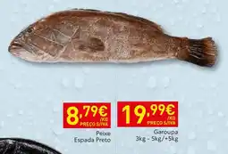 Recheio Peixe Espada Preto promoção