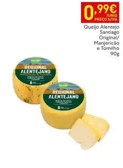 Recheio Queijo alentejo santiago original/manjericão e tomilho promoção
