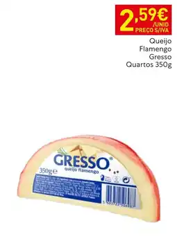 Recheio Gresso queijo flamengo promoção