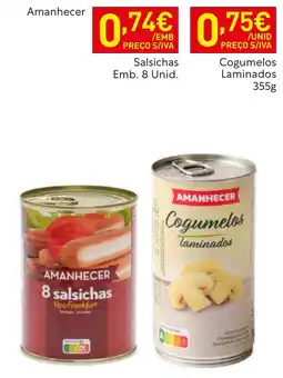 Recheio Amanhecer 8 salsichas tipo frankfurt promoção
