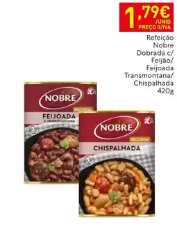 Recheio Refeição Nobre Dobrada c/ Feijão/ Feijoada Transmontana/ Chispalhada promoção