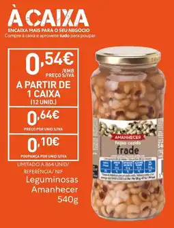 Recheio Leguminosas Amanhecer promoção