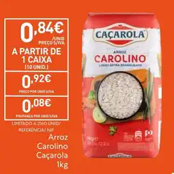 Recheio Arroz Carolino Caçarola promoção