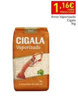 Recheio Arroz Vaporizado Cigala promoção