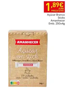 Recheio Açúcar branco em stick amanhecer promoção