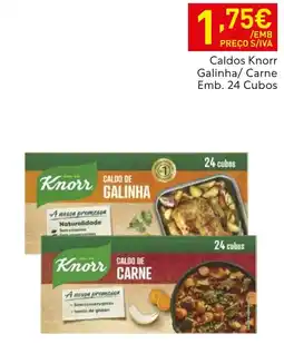 Recheio Caldos Knorr Galinha/ Carne promoção